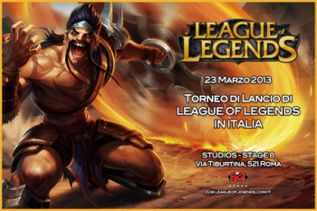 Torneo di lancio di League of Legends in Italia