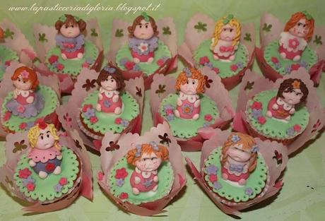 Cupcakes con bamboline