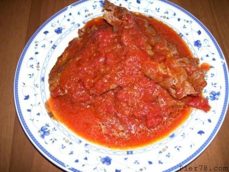 Carne alla pizzaiola secondi ricette pomodoro pizzaiola manzo carne 