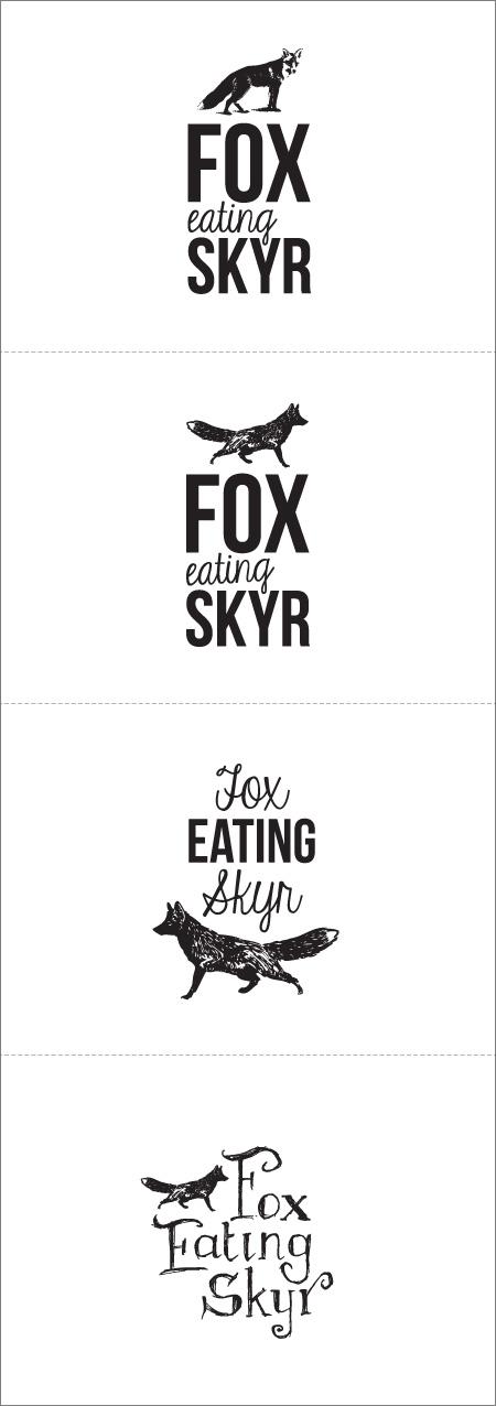 Project | FOX eating SKYR Logo | #01
