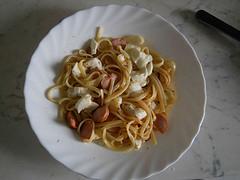 RICETTE: pasta mozzarella wurstel