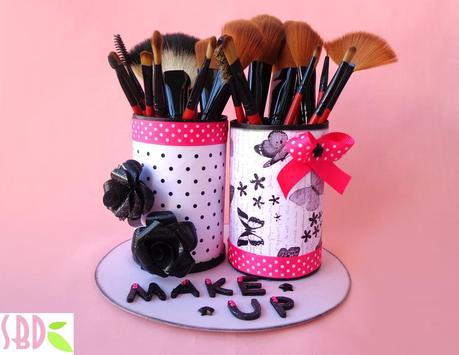 Porta pennelli per make up - Make up brushes holder