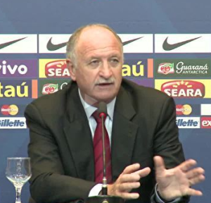 Felipe Scolari dal sito della federcalcio brasiliana