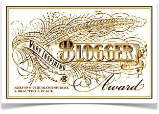 Very inspiring Blogger Award: