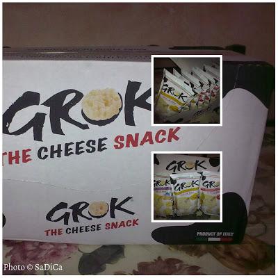 Grok, the cheese snack di Grana Padano