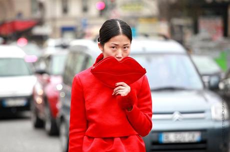 In the street...Eyes and Lips, Milan & Paris