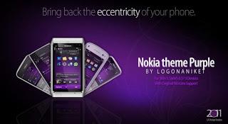 Nokia theme Purple