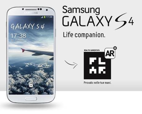 Trasforma il tuo smartphone in un Galaxy S4 con la Realtà aumentata! http://www.empatic.it/dem/samsung/s4/images/Testata_SIV.jpg