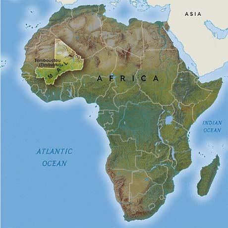 Il Mali in Africa