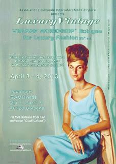 LUXURY VINTAGE WORKSHOP® Bologna for Lineapelle fair at the Savhotel on April 3-4