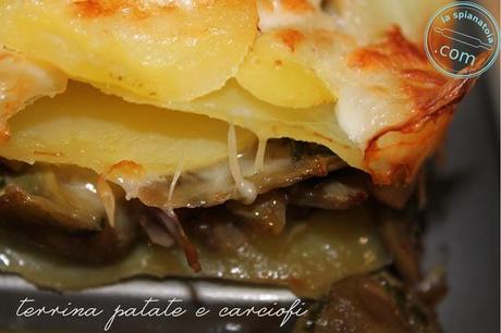 terrina di patate e carciofi