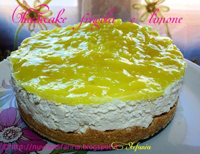 Cheesecake fragola e limone per il mio compleanno