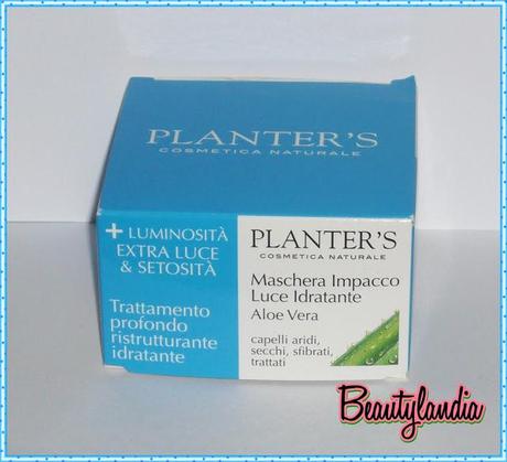 PLANTER'S - Maschera Impacco Luce idratante -