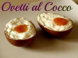 OVETTI DI CIOCCOLATO PANNA E COCCO