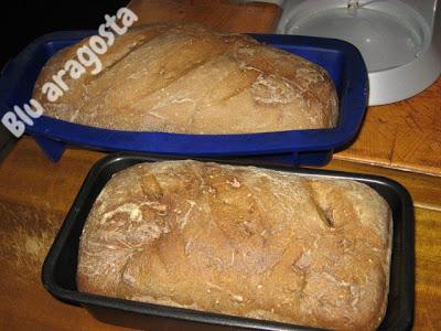 Pane nero nord-europeo a lievitazione lenta