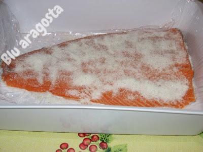 Salmone marinato svedese (gravad lax o gravlax)