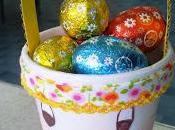 Pasqua: bicchiere porta ovetti