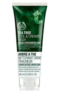 Novità The Body Shop:detergente viso Cool & Creamy al Tea Tree