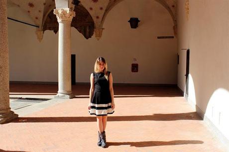 Giorgia&Johns; dress al Castello Sforzesco