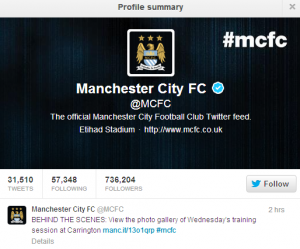 Il suo Manchester City infiamma la guerra dei follower