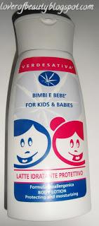 Review Verdesativa Baby: Body Lotion e Shampoo-Bagnoschiuma!