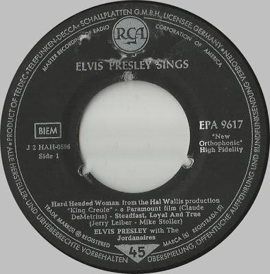 ELVIS PRESLEY SINGS