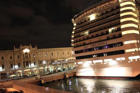 MSC PREZIOSA: PRIMA NOTTE A GENOVA