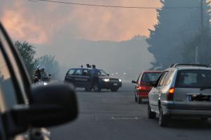 incendio 29 giugno 2011