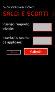 Saldi + Sconti, semplice e pratica durante i saldi.