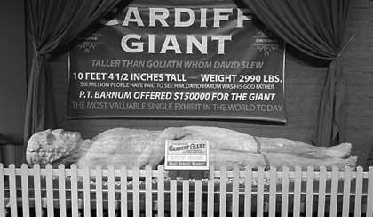 La più grande beffa scientifica del secolo: il Gigante di Cardiff