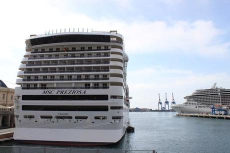 MSC PREZIOSA: SI AVVICINA L'ORA DEL VARO