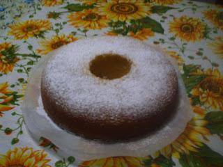 CIAMBELLA DI RICOTTA ALL'ARANCIA