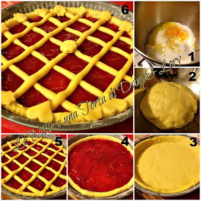 CROSTATA PRIMAVERA ALLA FRAGOLA