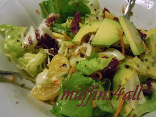 Insalata di arance e avocado