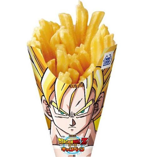Le patatine Super Sayan di Dragon Ball