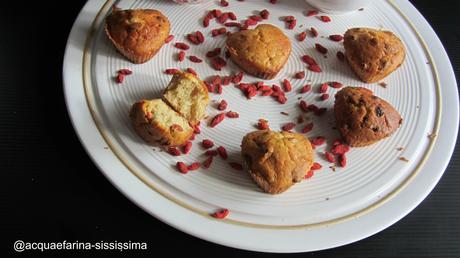 muffins con bacche di goji