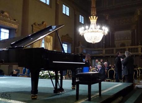 il pianoforte nella sala maffeiana del teatro filarmonico di verona