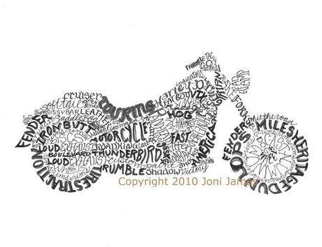 Motorcycle Art - Joni James