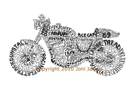 Motorcycle Art - Joni James