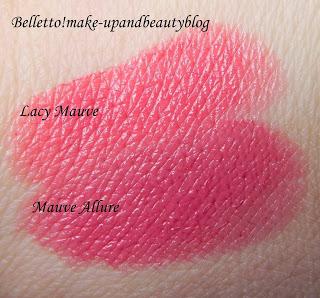 Avon - Rossetto Perfect Kiss nei colori Lacy Mauve e Mauve Allure