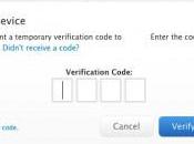 Apple sicurezza: Account sicuro codice verifica
