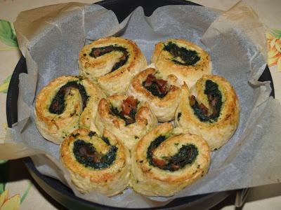 Torta di rose con spinaci e mortadella (e ancora premi!)