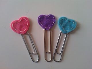 Heart Bookmarks