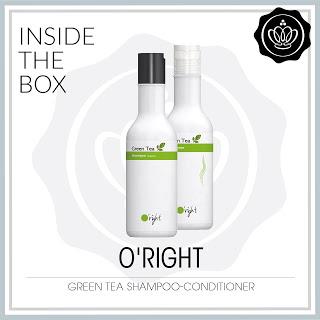 Into the Glossybox: Shampoo e Conditioner Green Tea di O'Right