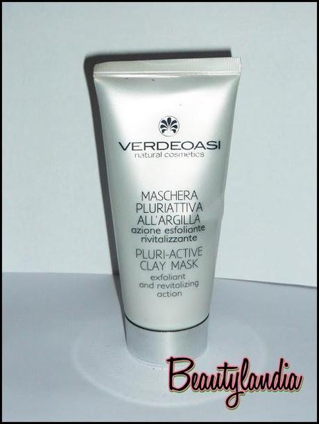 VERDE OASI - Maschera Pluriattiva all'Argilla azione esfoliante rivitalizzante -
