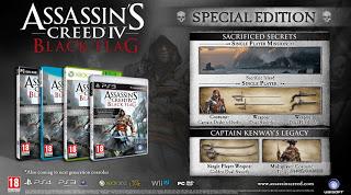 Assassin's Creed IV: Black Flag : video gameplay, annunciate quattro Edizioni Speciali