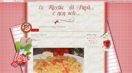 ...e il rosso domina nel template di Lale