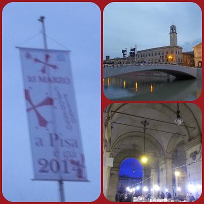 Through Pisa, from 2013 to 2014 .. Happy New Year !!!