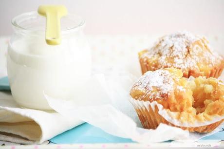 Comme il est délicat d'aider en cuisine...Muffin di mele e cannella