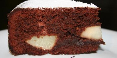 RICETTA TORTA AL CIOCCOLATO E PERA